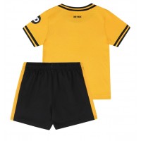 Camiseta Wolves Primera Equipación Replica 2024-25 para niños mangas cortas (+ Pantalones cortos)